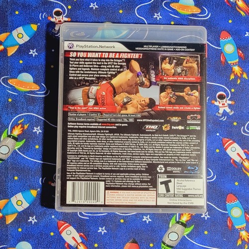 PlayStation 3 PS3 UFC 2009 Undisputed Complete Authentic Tested & Working THQ - Picture 7 of 8