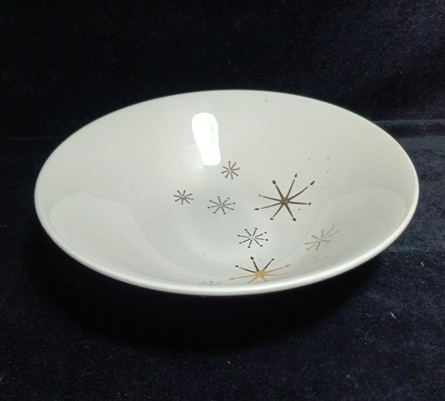 ATOMIC STARBURST STAR GLOW CUENCO PARA SERVIR Mid-Century Retro Bowl 8.5" - Imagen 4 de 5