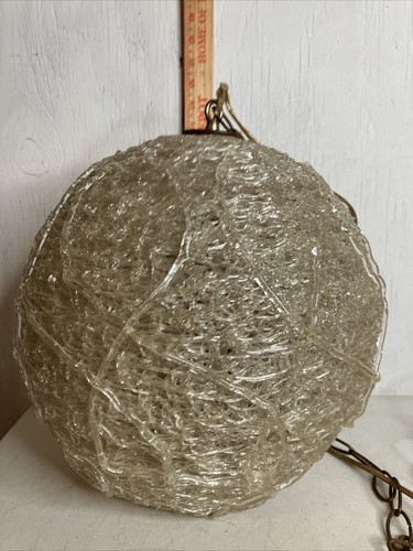 60er Jahre Spaghetti MCM Swag Arbeitslampe klar Plexiglas. - Bild 3 von 11