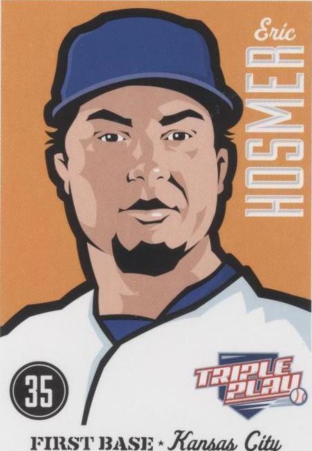 2012 Panini Triple Play - Eric Hosmer #36 - 1 of 1