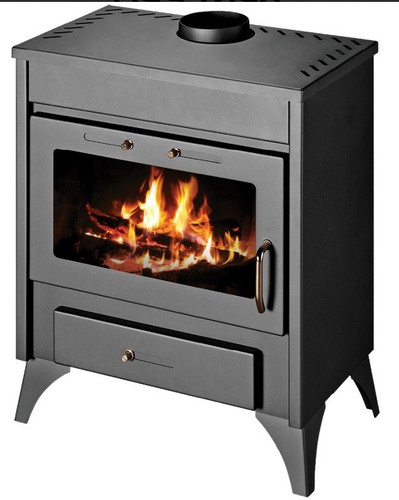 Poêle à bois Cheminée Chauffage  Victoria 05 Ray Max -  13 kW - Picture 4 of 5