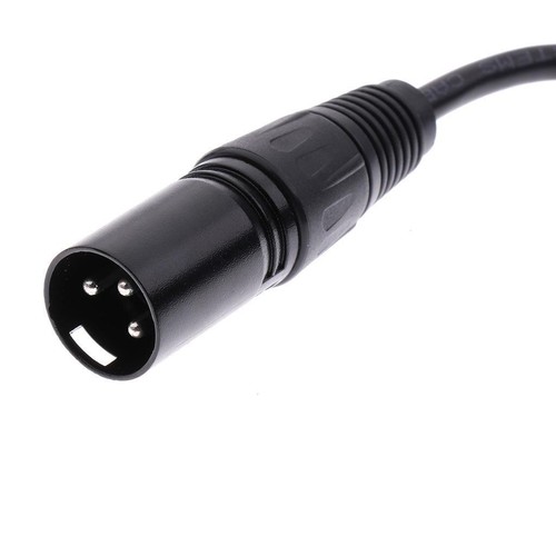 15cm XLR 3 Pin Male To Male Network Connector Adapter Converter Cable - Picture 2 of 6