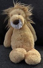 Jellycat BASHFUL LION 12" Super Soft Plush Stuffed Zoo Animal Safari Brown