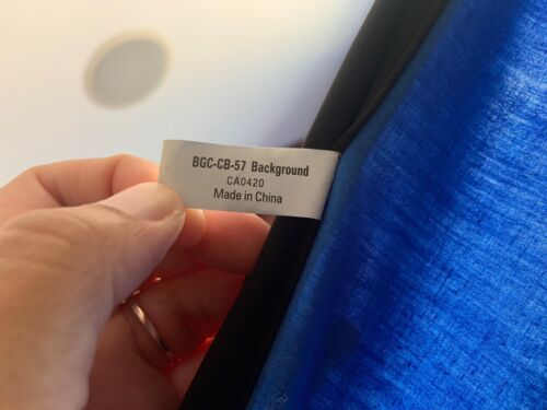 Impact Super Collapsible Background BGC-CB-57 (Chroma Blue, 5’× 7') Used- READ - Picture 7 of 7