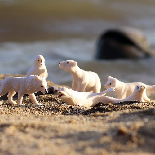 32PCS Mini Sea Animal Figures Toy, Plastic Small Ocean Animal Figurine Set with - Picture 2 of 6