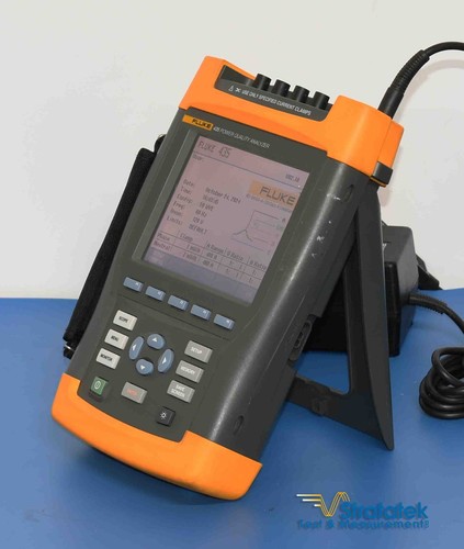 Analizador de calidad eléctrica Fluke 435 PQA 400A i400 sondas de corriente calibradas por el NIST - Imagen 5 de 8