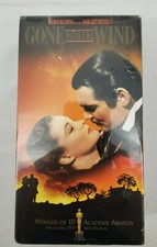 VINTAGE "Gone With The Wind" VHS Tape Set  Clark Gable & Vivien Leigh Circa 1999