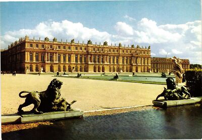 Vintage Postcard 4x6- LE CHATEAU VU DU CABINET DE DIANE, VERSAILLES, FR s