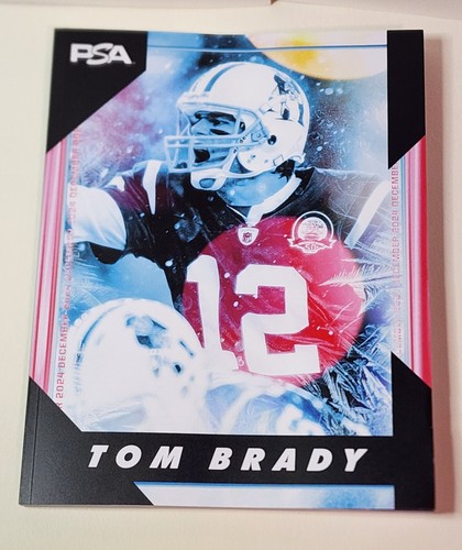 PSA Magazin Dezember 2024 Tom Brady Frozen Tundra SP Cover Variante Rare Patriot