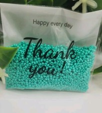 10/0 Czech Green Opaque Matte Seed Beads. 25 Gr/ Bag.
