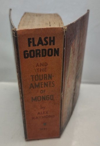1935 Flash Gordon & The Tournaments Of Mongo Whitman Big Little Book - Picture 2 of 20