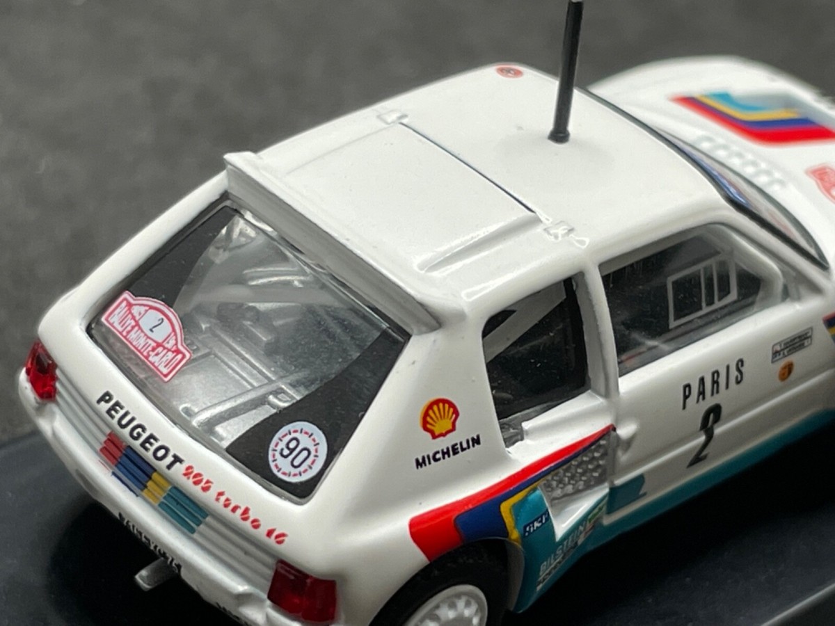 CM's 1/64 PEUGEOT 205 TURBO 16 1985 Monte Carlo #2 diecast