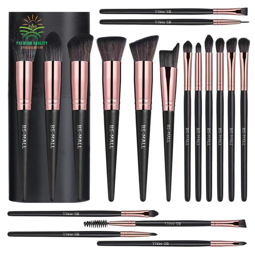 18 Stück Premium Broschüren De Maquillaje Profi Pinceles Para Maquillar Juego - Bild 4 von 4