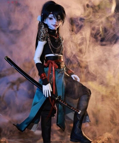 1/4 Ball Jointed Doll Handmade BJD Dolls Full Set Boy Male Face Up Resin Wig Toy - Picture 2 of 11