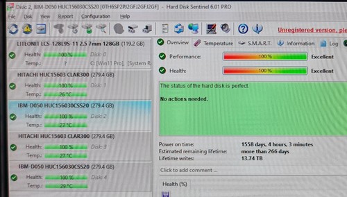 300GB SAS 12G 15k 128MB 2.5" HGST HUC156030CSS200 HDD HP Dell Server EMC IBM - Picture 3 of 3