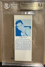 1968-74 Hall of Fame Bookmarks #14 Victor Hanson BGS 9.5 “Highest grade” Yankees