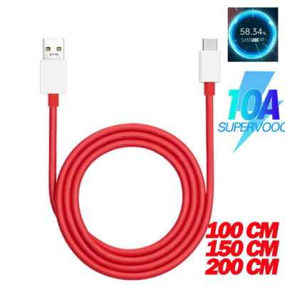 für OnePlus Nord 4 3 2  10A SuperVooc Usb C Ladekabel Datenkabel 1M 2M