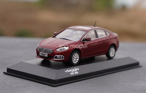 1/43 Scale Fiat viaggio Red Diecast Car Model Toy Collection Gift NEW NIB - Picture 1 of 5