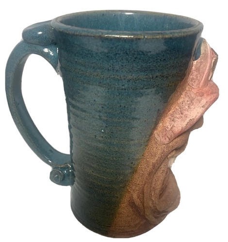 Taza de arcilla Jac Genovese 3D cara divertida para bombero - Imagen 7 de 11