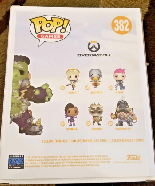 Funko Pop! Games: Overwatch Roadhog Halloween Frankenstein, Hot Topic exclusive | eBay