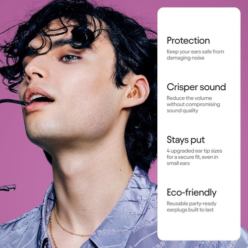 Loop Experience 2 Ear Plugs Stylish Certified Hearing Protection, 17dB - Picture 57 of 75