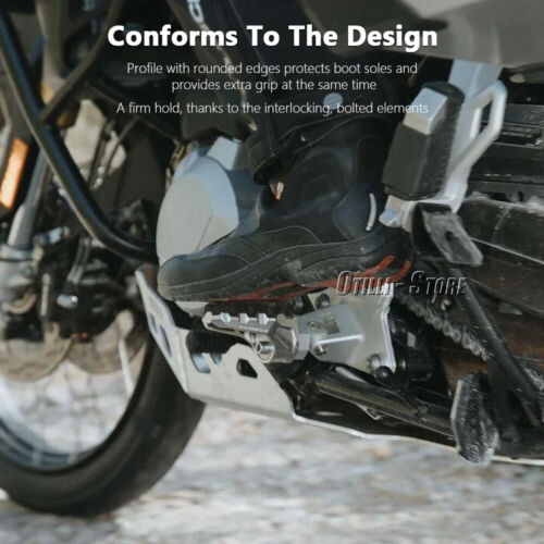 Pair CNC Foot Pegs Footpeg Pedals FootRest For BMW G310GS 2017-2024 2023 - Picture 4 of 15