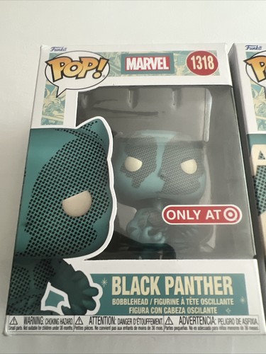 Funko Marvel CAPTAIN AMERICA & Black Panther Disney 100 neu erfunden 1 Box beschädigt - Bild 3 von 5