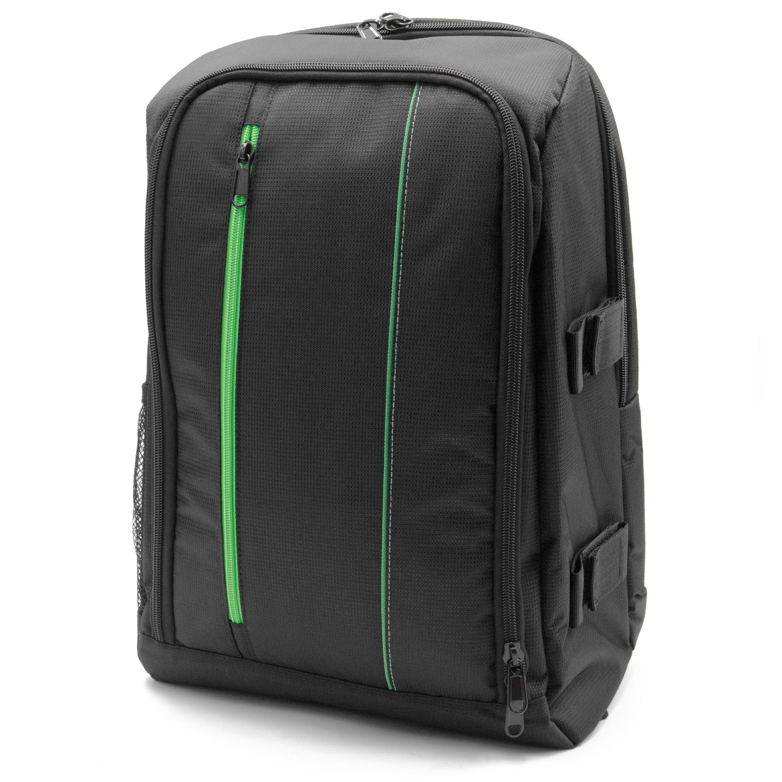 Mochila grande resistente al agua verde-negro para Panasonic Lumix DMC-GX8