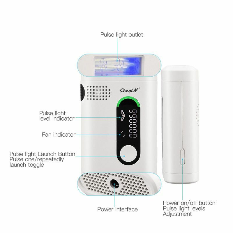 Laser Epilator Painless IPL Hair Remover LED Display Shaving Machine Depilador Popularny w kraju