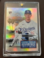 YOSHINOBU YAMAMOTO Home Field Advantage 2024 Topps Chrome RC HFA-20