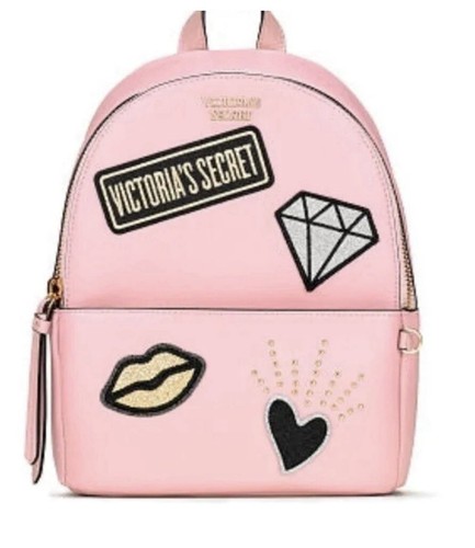 Victoria Secret Pink Small City Backpack Faux Leather Purse Bag Limited Edition - Picture 16 of 16