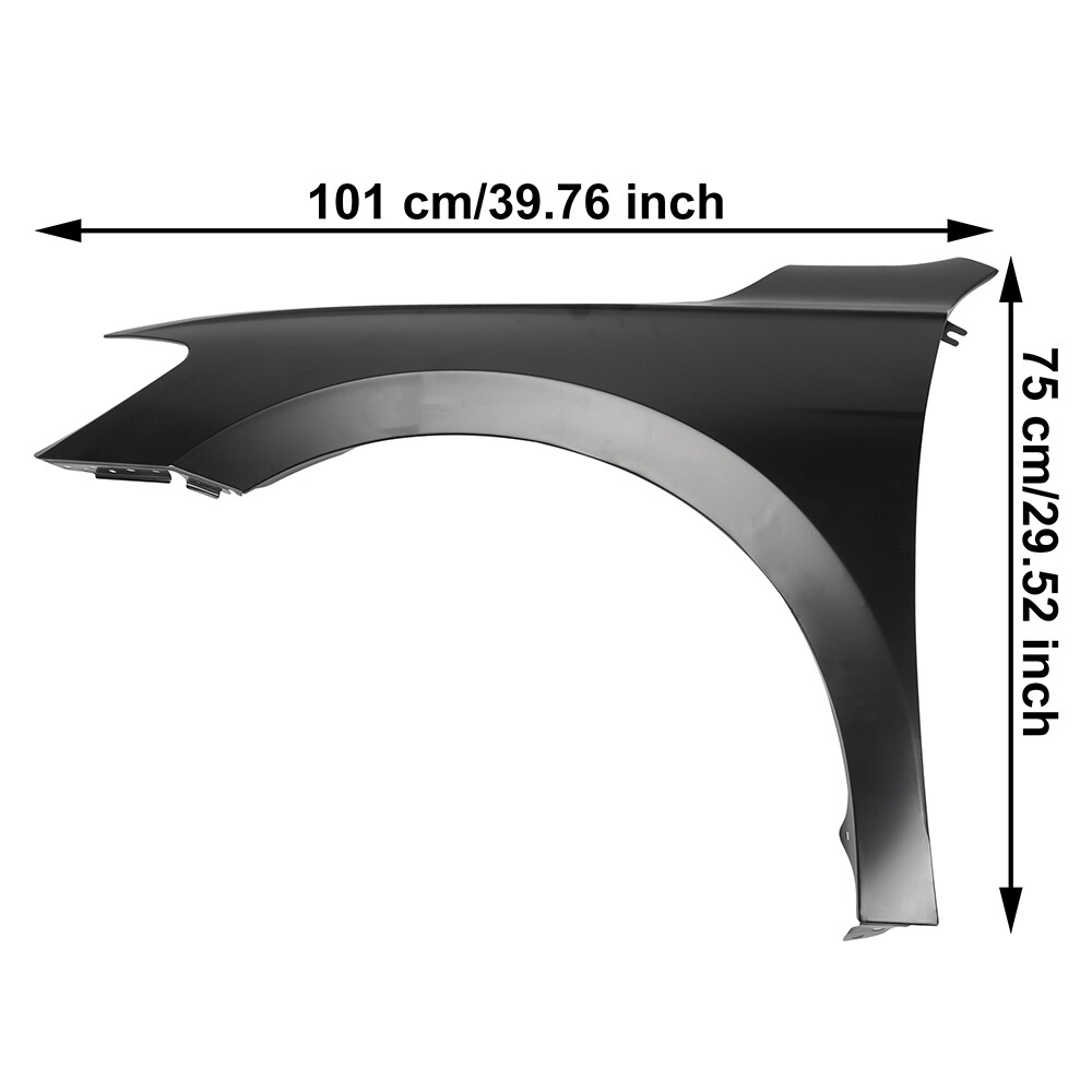 New Front Driver Side Fender Fits 2020-2022 Volkswagen Passat 561821021B
