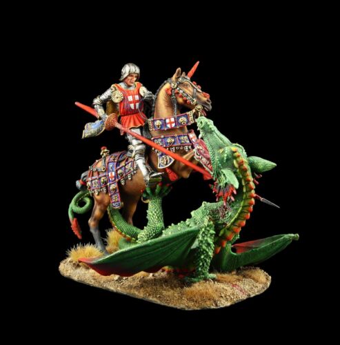 Museo Soldado de Hojalata (EXCELENTE) San Jorge y el Dragón - Imagen 2 de 7