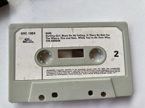 Tim Hardin - Nine Cassette Album GMC 1004 / 1973 / Plays Well - Picture 5 of 13