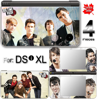BIG TIME RUSH BTR SKIN STICKER VINYL COVER for DSi XL | eBay