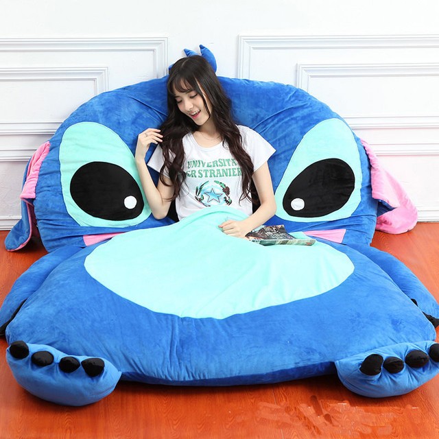 New Giant Lilo Sch Plush Single Beanbag Cartoon Tatami Bed Sleeping Bag New Giant Lilo Sch Plush Single Beanbag Cartoon Tatami Bed Sleeping Bag