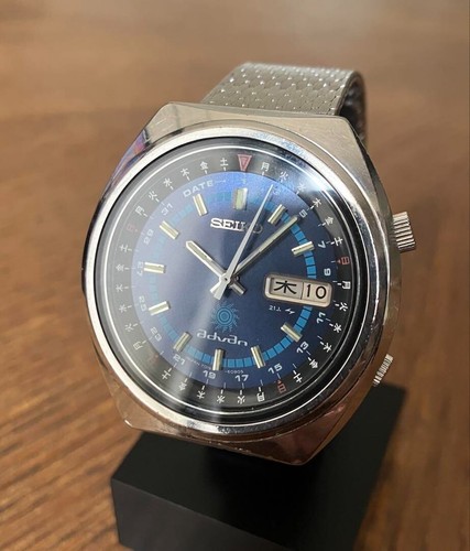 Seiko Advan Automatic Watch 7019-6050 38mm Case Working Perpetual Calendar - Picture 2 of 16