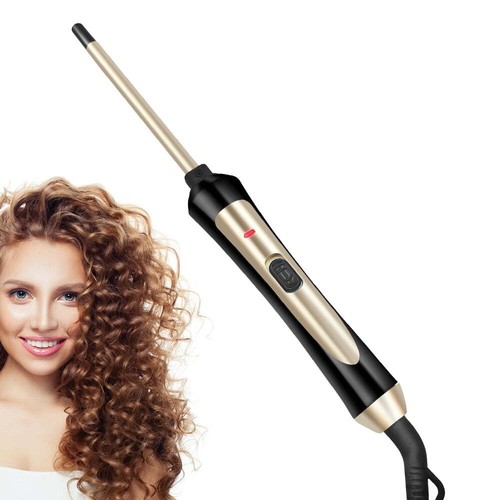 9mm Quick Heating Curling Iron With Ceramic Coating For Women’s Hair - Picture 1 of 5