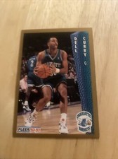 1992 Fleer #22 Dell Curry Charlotte Hornets