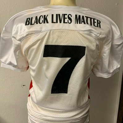 black and white kaepernick jersey