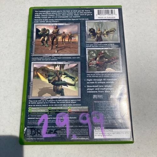 BRUTE FORCE (XBOX) GAME - Picture 4 of 7