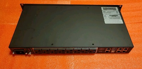 Middle Atlantic RLNK-920R Rackmount PDU with RackLink 9 Outlet IP Controlled - Picture 4 of 6
