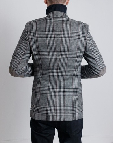 GUCCI Unworn Plaid Wool-Silk Blazer - A Timeless Statement! 48R (Men) - Picture 9 of 20