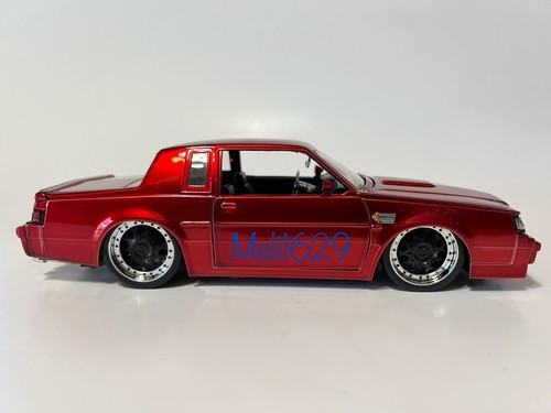 Jada Big Time Muscle 1/24 1987  Buick Grand National (Candy Red) - Picture 3 of 8
