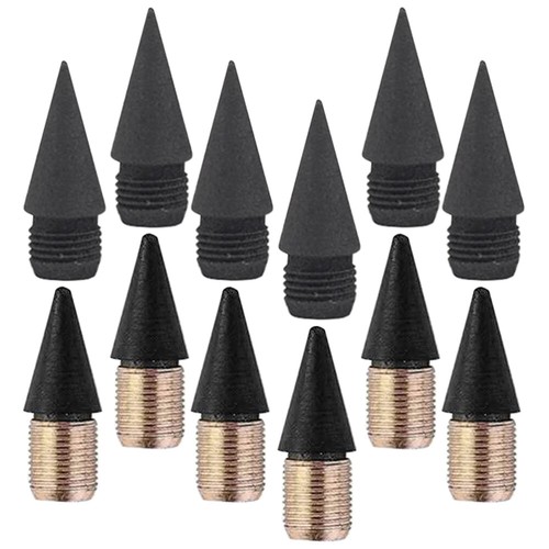 40 Pcs Replacement Student Pencil Tip Replacements Refill Everlasting Nibs - Photo 8/12