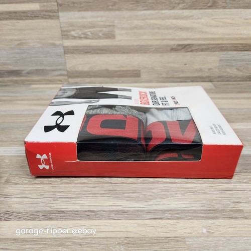 Under Armour Tech Boxerjock Boxer Brief 9-inch 2-Pack Size S Small Gray Red - Picture 7 of 15