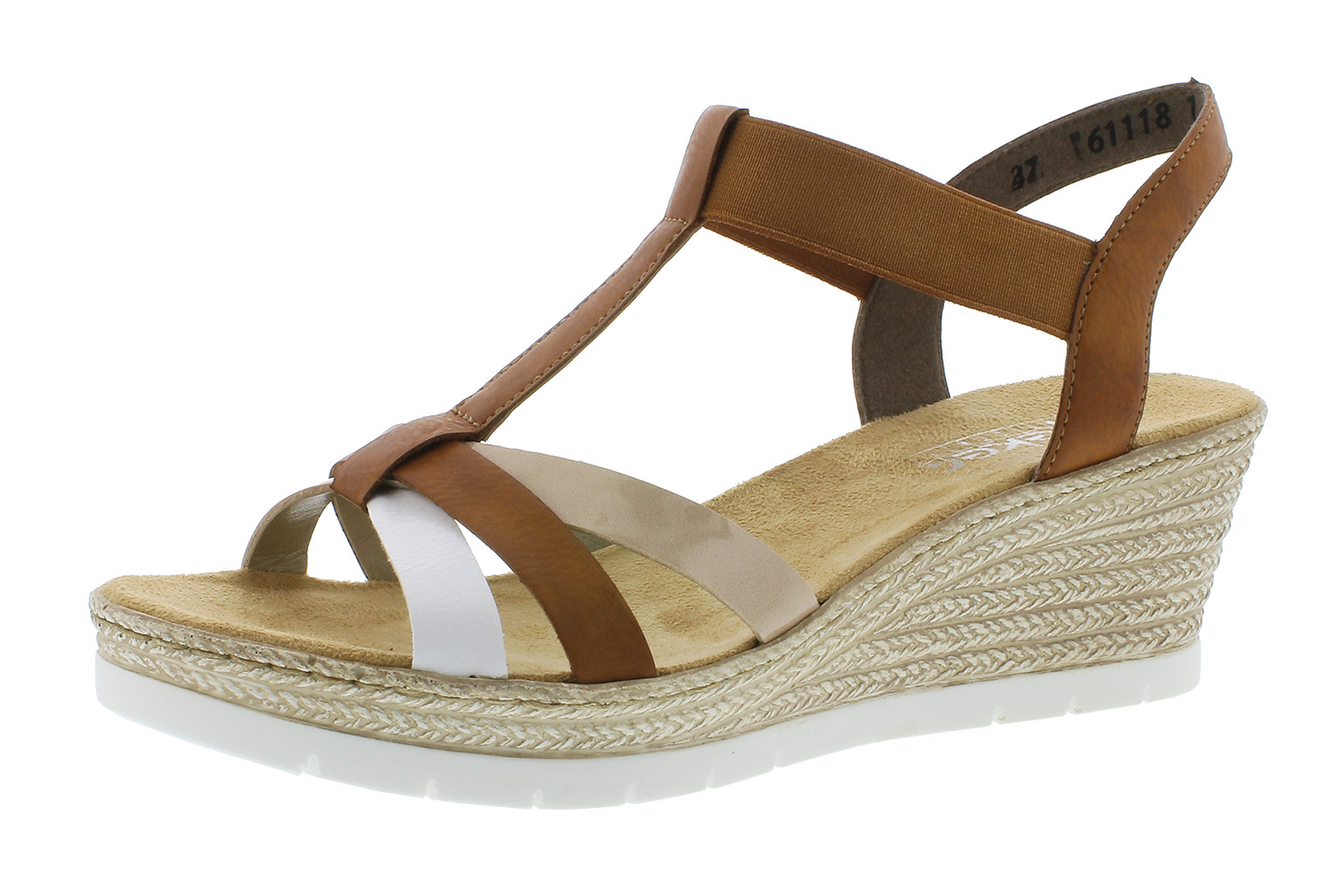 Rieker Damen Sandalee Keilabsatz NEU (61995-81) Rieker Damen Sandalee Keilabsatz NEU (61995-81)