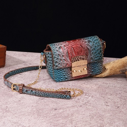 Crossbody One Shoulder Retro Women's Bag Multi-Color - Picture 11 of 21