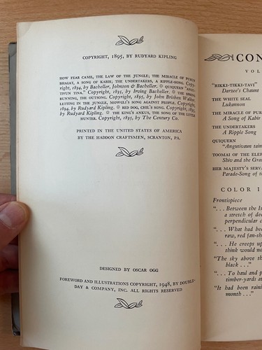 The Jungle Books by Rudyard Kipling Vol. 2 (1948, Hardcover) - Picture 7 of 15