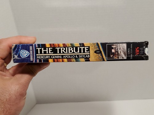 THE TRIBUTE MERCURY GEMINI APOLLO & SKYLAB VHS TAPE 1993 NASA SEALED WATERMARKS - Picture 5 of 6